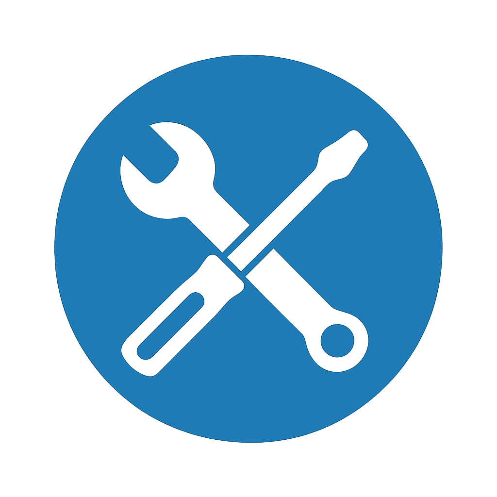 Wrench and Screwdriver icon for craftsmanship and experience company values